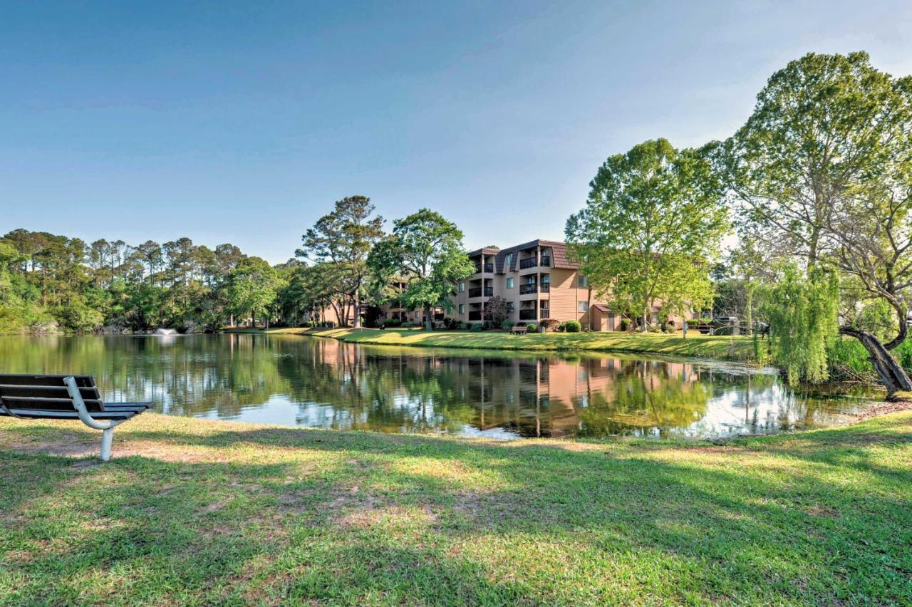 Hilton Head Beach Condo With Resort-Style Pool! Hilton Head Island Exterior foto